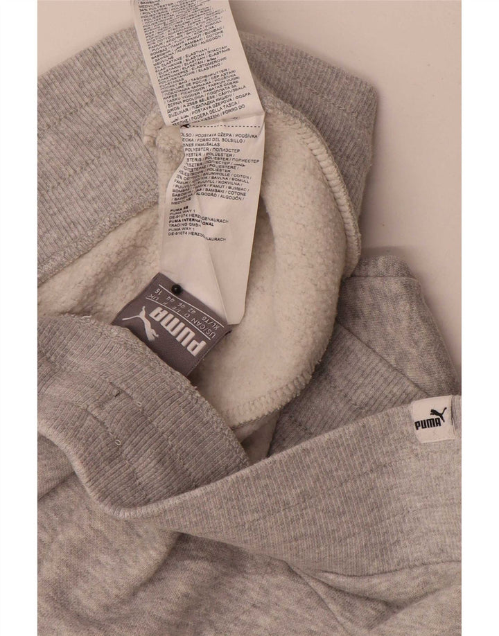 Puma træningsdragt til kvinder Joggers UK 16 Large Grå Flecked Polyester