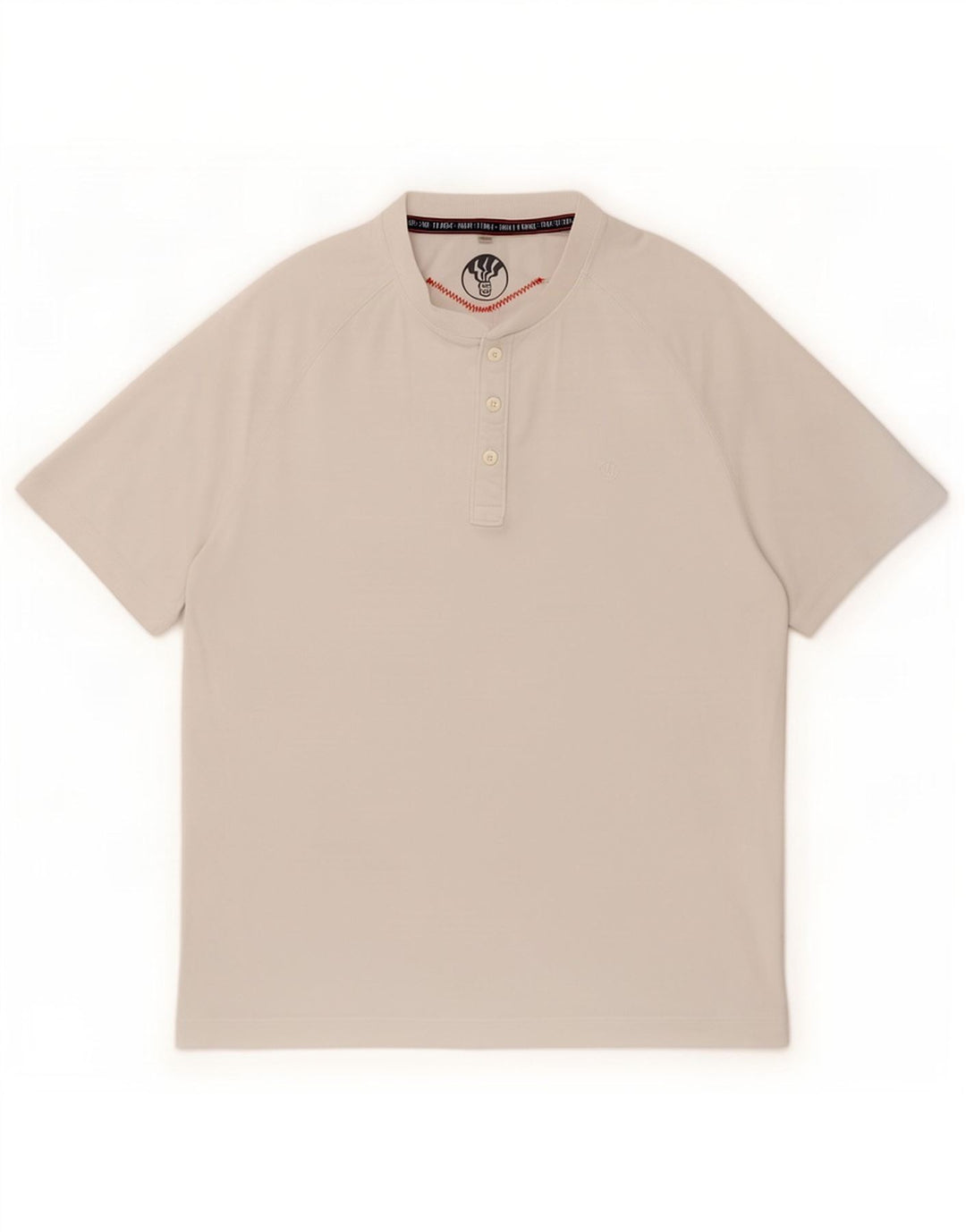 Fat Face Herre T-Shirt Top Medium Hvid Bomuld