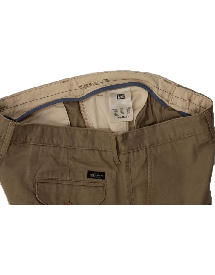 LEE Mens Chino Shorts W36 Large  Beige Cotton Vintage Lee and Second-Hand Lee from Messina Hembry 