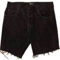 LEE Mens Seattle Denim Shorts W33 Medium Black Cotton Vintage Lee and Second-Hand Lee from Messina Hembry 