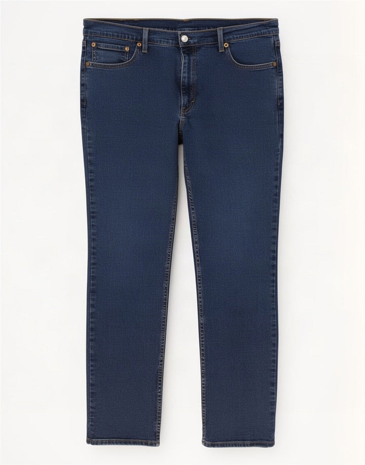 Levi's Herre 511 Slim Jeans W38 L34 Blå Bomuld