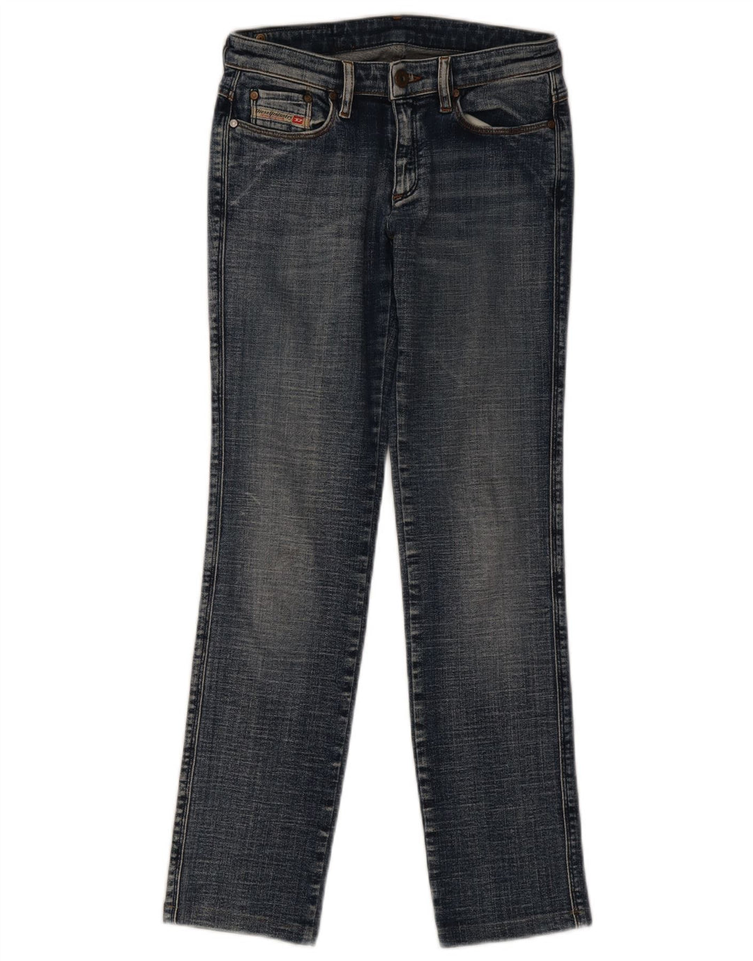 Diesel Dame Slim Jeans W25 L29 Blå