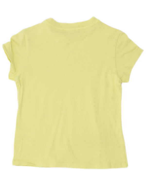 Dkny Boys Grafisk T-Shirt Top 7-8 År Gul Bomuld
