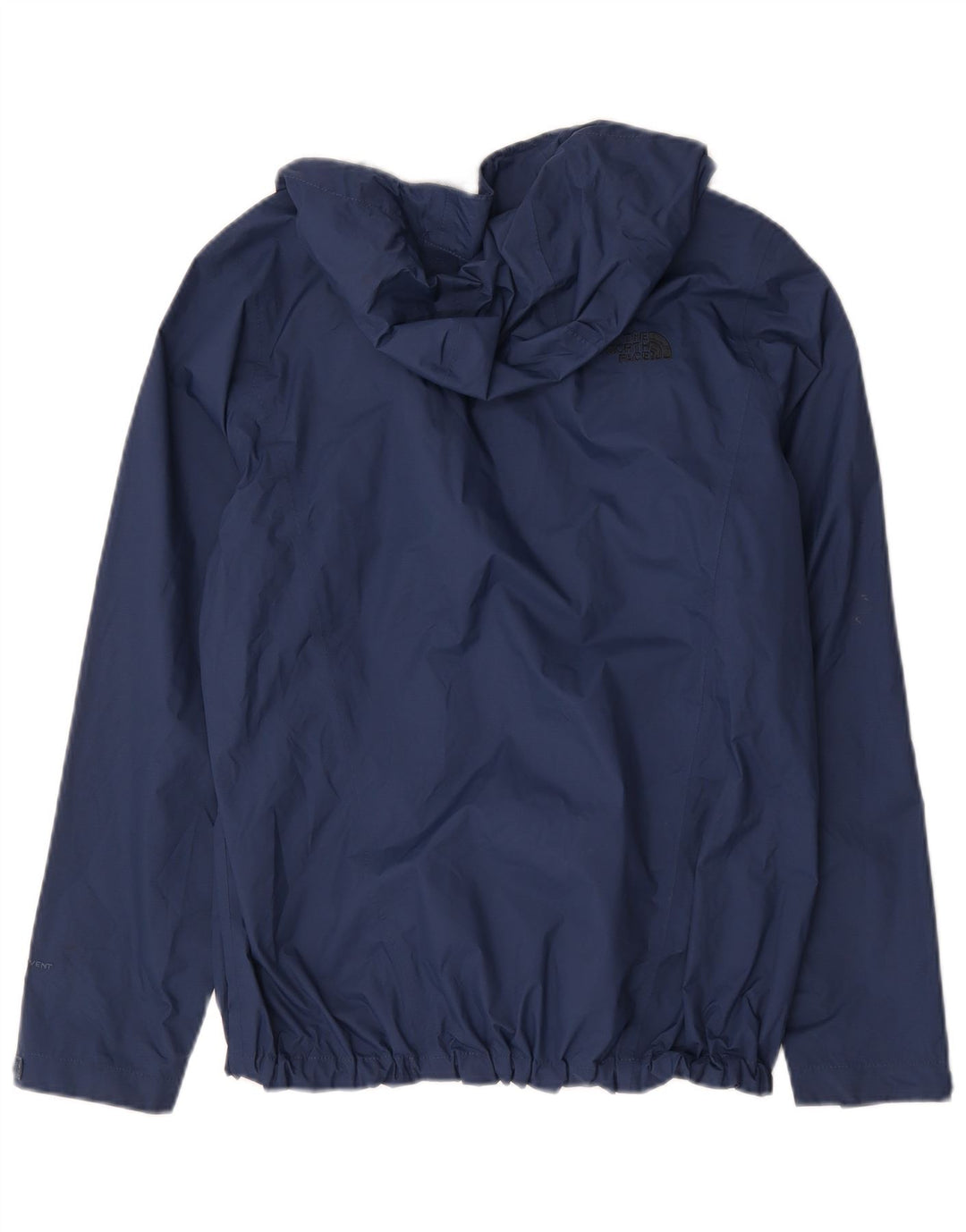 The North Face Regnjakke med hætte til kvinder UK 16 Large Navy Blue