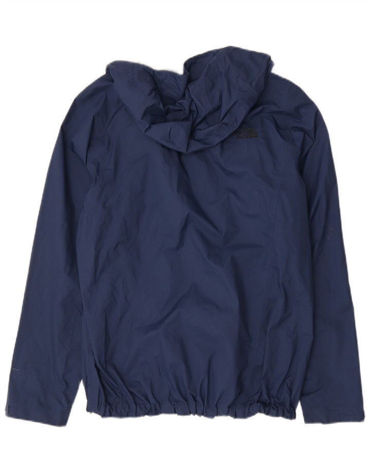 The North Face Regnjakke med hætte til kvinder UK 16 Large Navy Blue