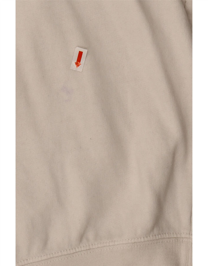 CHAMPION Mens Sweatshirt Jumper Small White Cotton