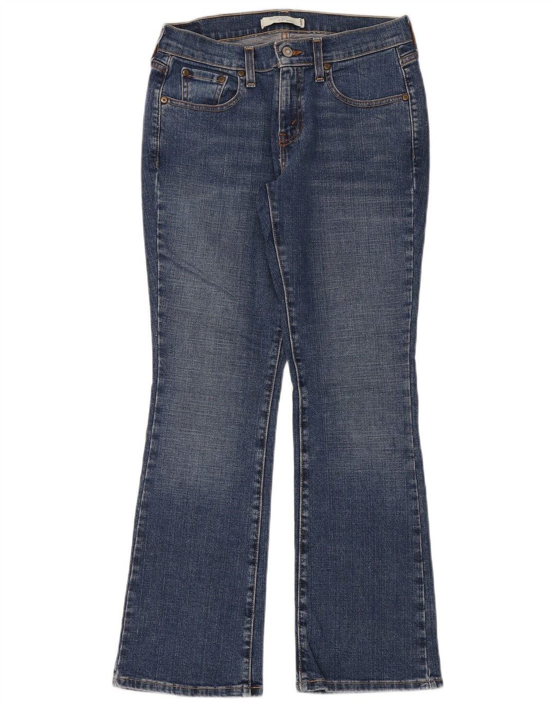 Levi's Dame 515 Bootcut Jeans W28 L30 Blå