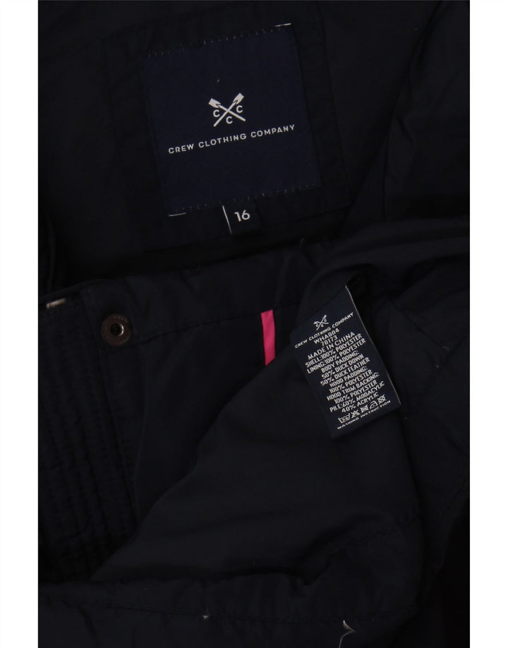 Besætningstøj Dame almindelig vest UK 16 Stor marineblå polyester