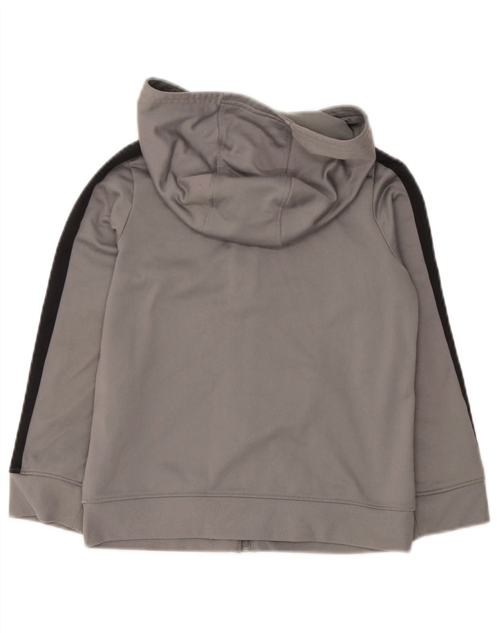 Under Armour Boys Hættetrøje med lynlås 7-8 år Small Grey Colourblock