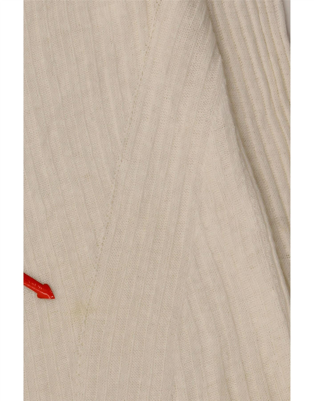 Massimo Dutti Dame Cardigan Sweater UK 10 Small White Linen