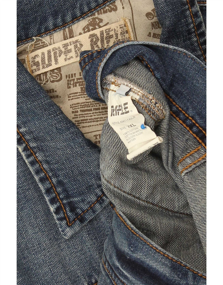 Rifle Herre denimjakke 2XL Blå Bomuld