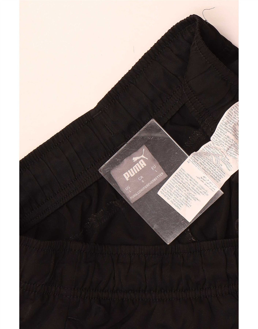 Puma Herre Sportshorts Large Sort Polyester