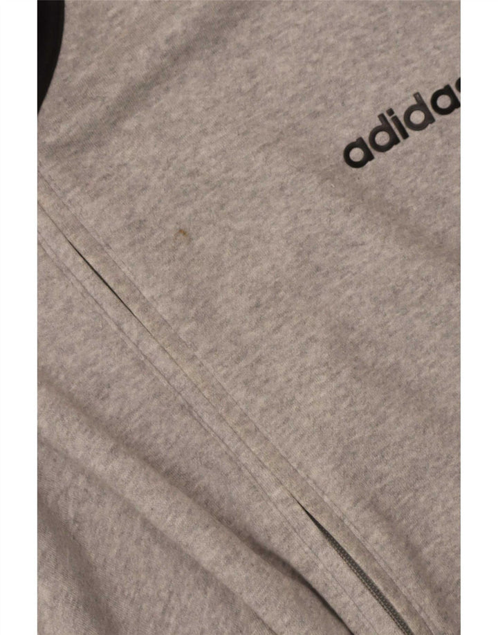 Adidas Træningsdragt til mænd Topjakke 2XL Grå Colourblock Bomuld