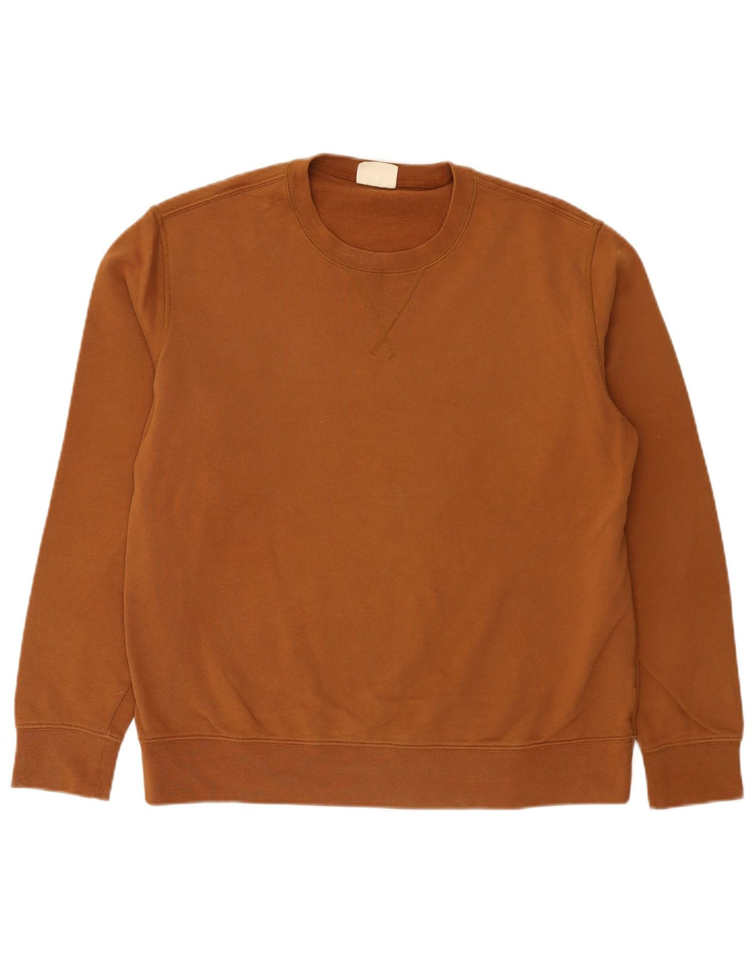 Marks & Spencer Sweatshirt til mænd Stor brun bomuld