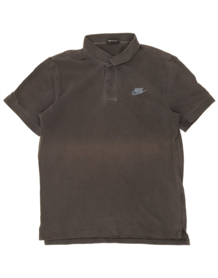 Nike herre poloshirt mellemgrå bomuld