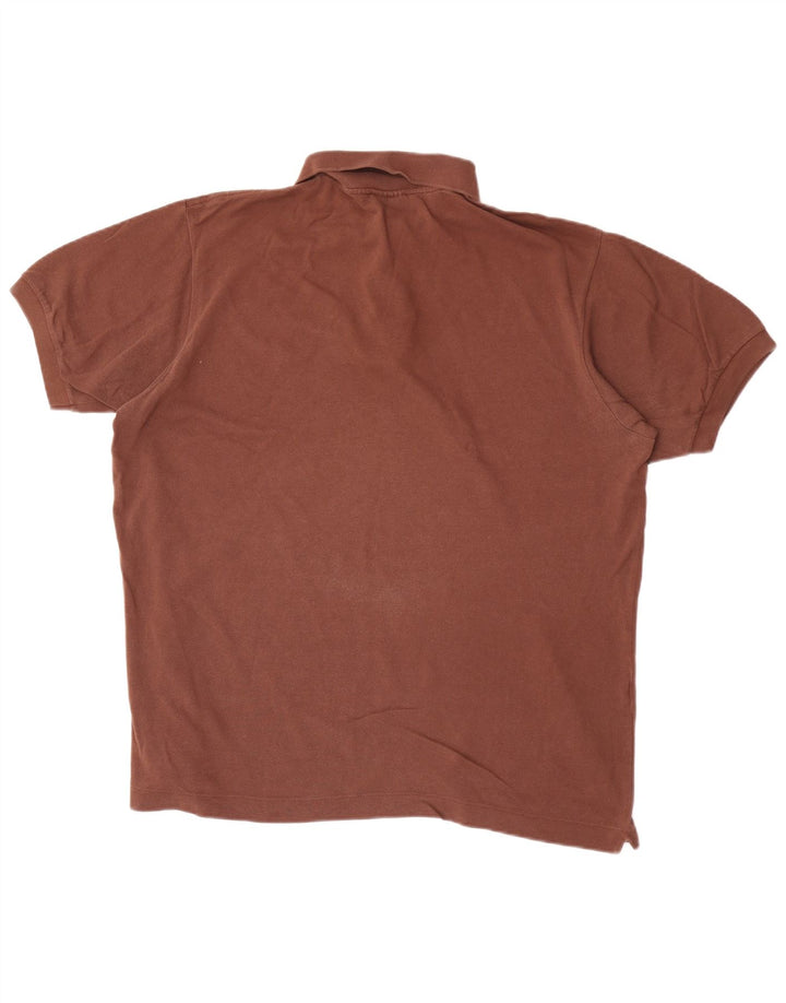Lacoste Herre poloskjorte str. 5 Stor brun bomuld