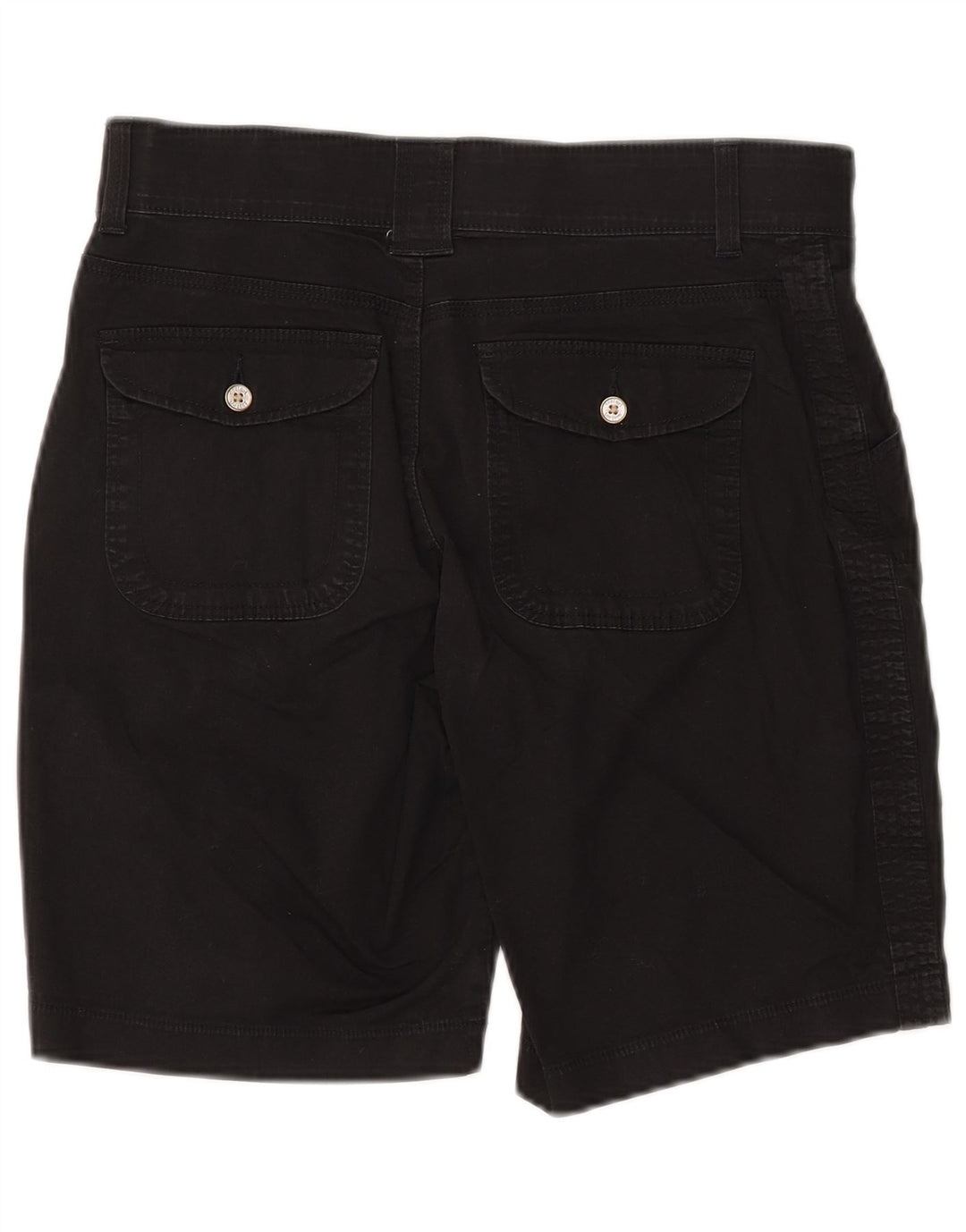 LEE Chino Shorts til kvinder US 6 Medium W30 Sort Bomuld