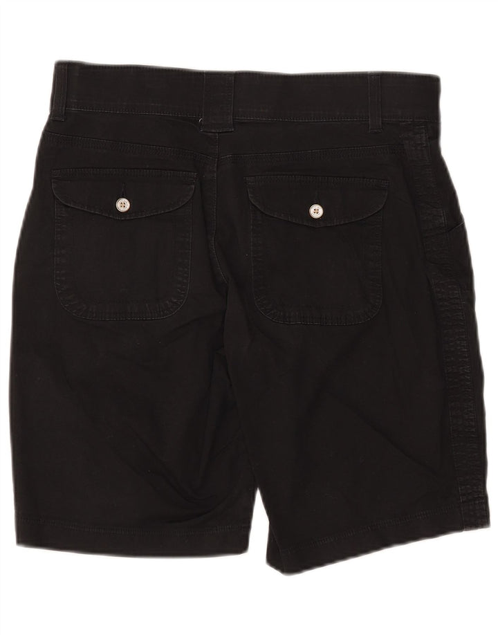 LEE Chino Shorts til kvinder US 6 Medium W30 Sort Bomuld