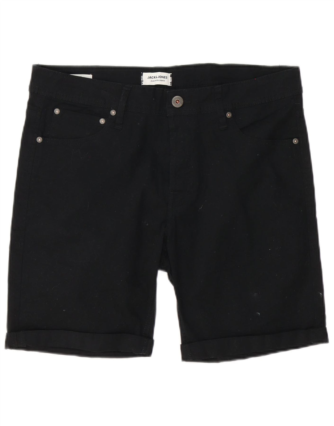 Jack & Jones Herre Casual Shorts Medium W32 Sort Bomuld