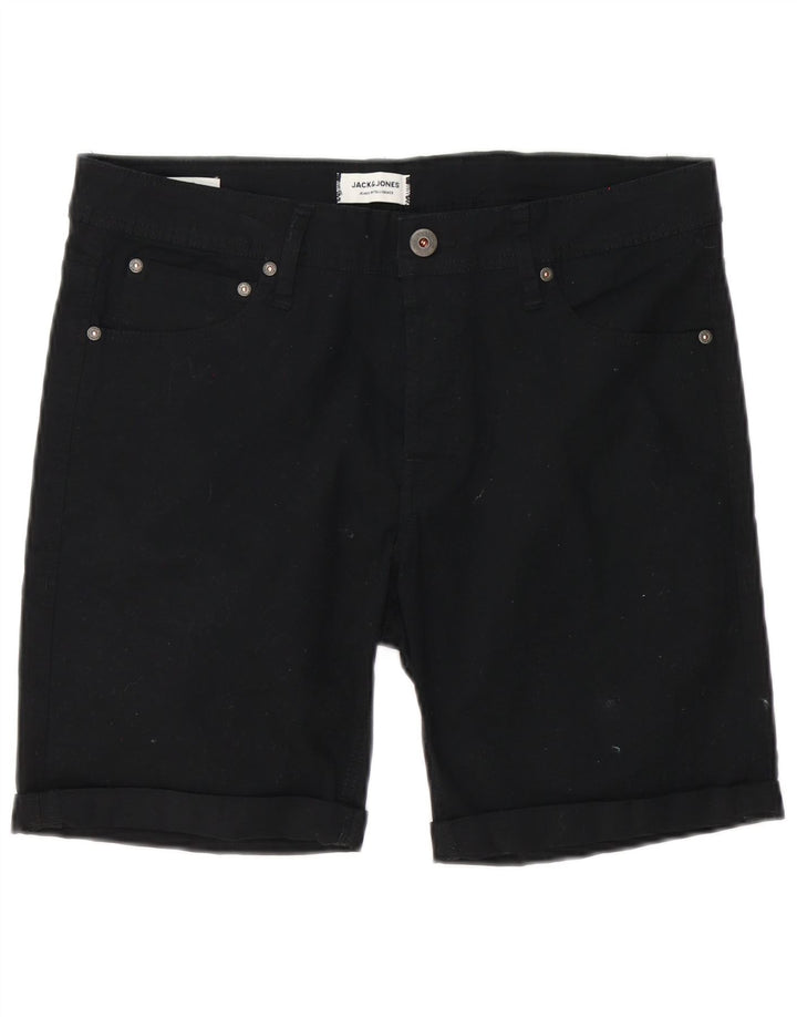 Jack & Jones Herre Casual Shorts Medium W32 Sort Bomuld