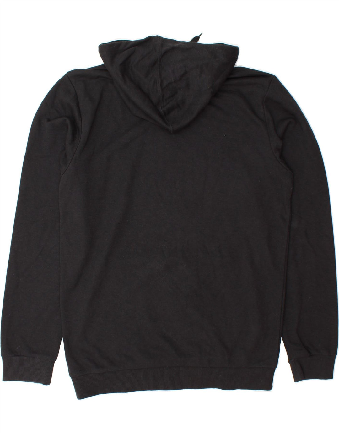 ADIDAS Mens Graphic Hoodie Jumper Medium Black Cotton Vintage Adidas and Second-Hand Adidas from Messina Hembry 