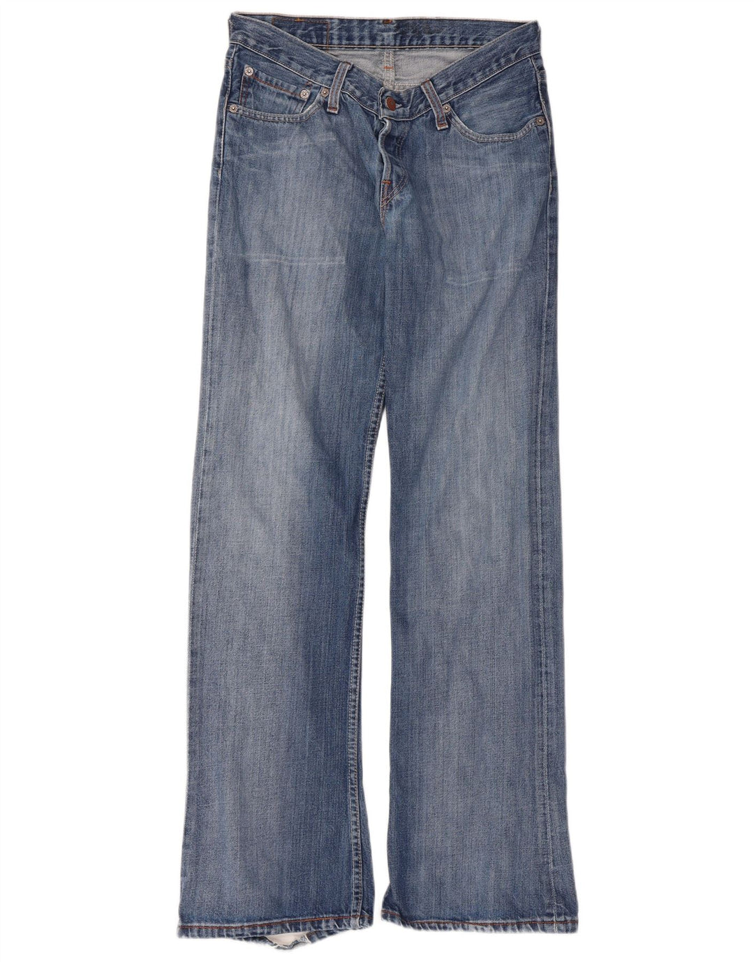 Levi's Dame 518 Bootcut Jeans W32 L34 Blå