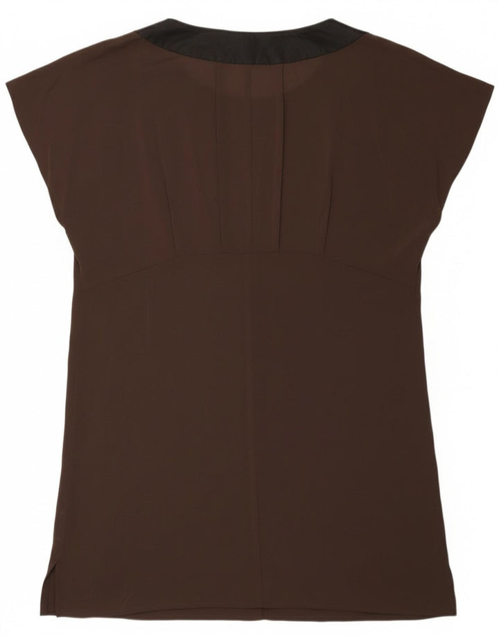 Persona Damebluse Top Størrelse 23 Medium Brun Viscose