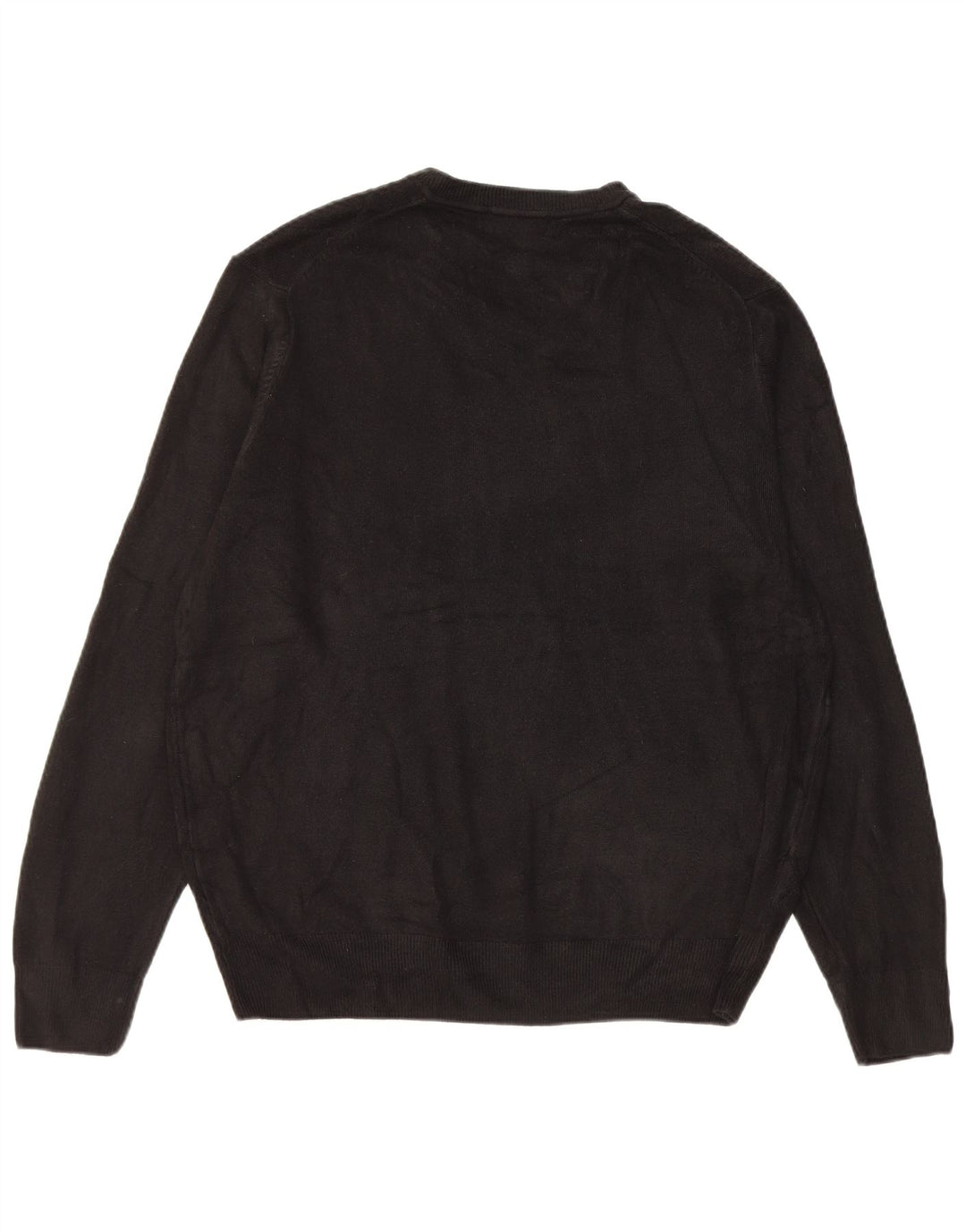 Dockers Herre V-hals sweater XL Sort Akryl