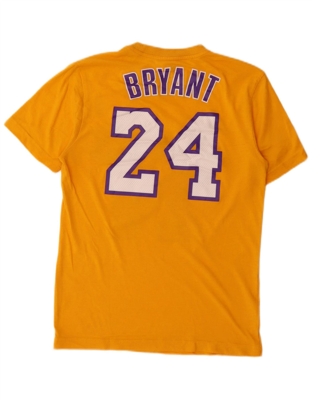 Adidas Herre Lakers Grafisk T-Shirt Top Lille Gul