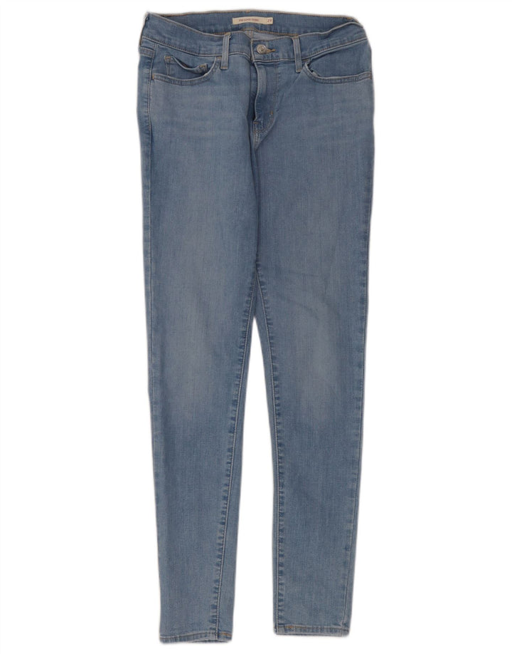 Levi's Dame 710 Super Skinny Jeans W29 L30 Blå Bomuld