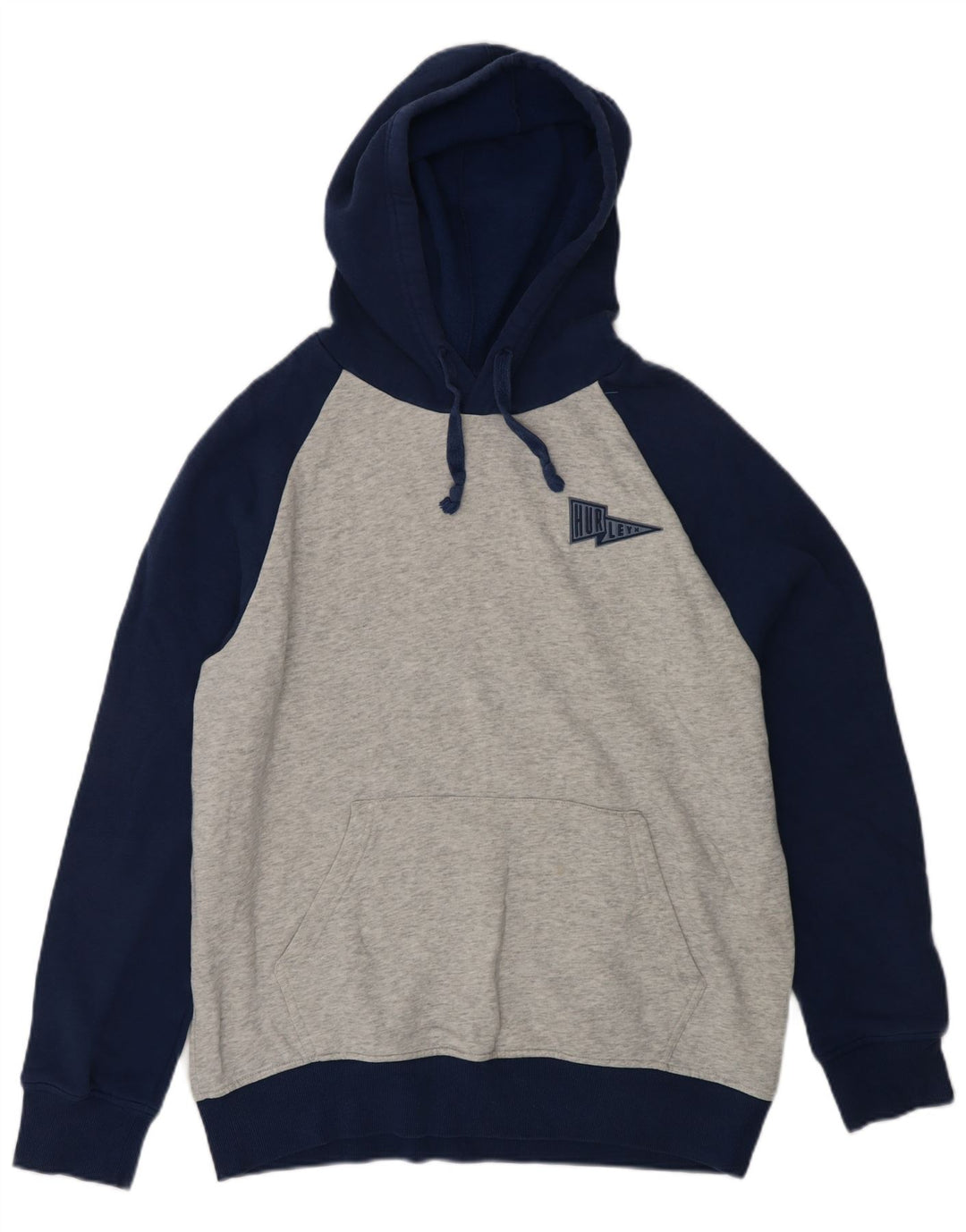 HURLEY Herre hættetrøje Jumper Medium Grey Colourblock Bomuld