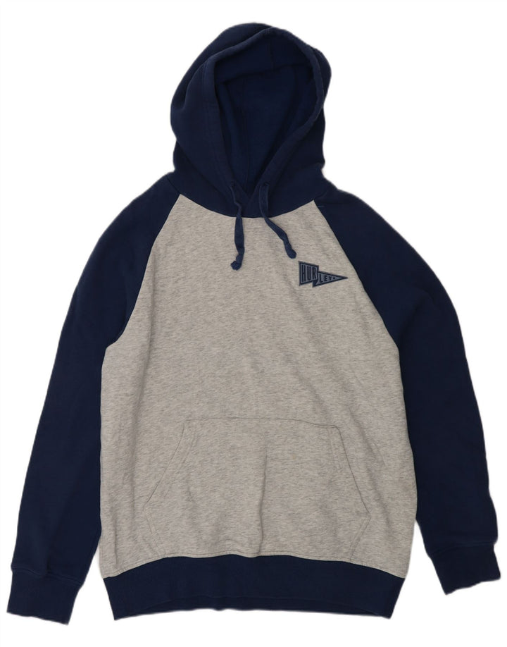 HURLEY Herre hættetrøje Jumper Medium Grey Colourblock Bomuld