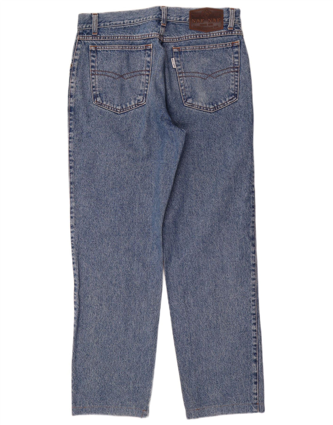 Naf Straight Jeans til mænd W34 L30 Blå Bomuld
