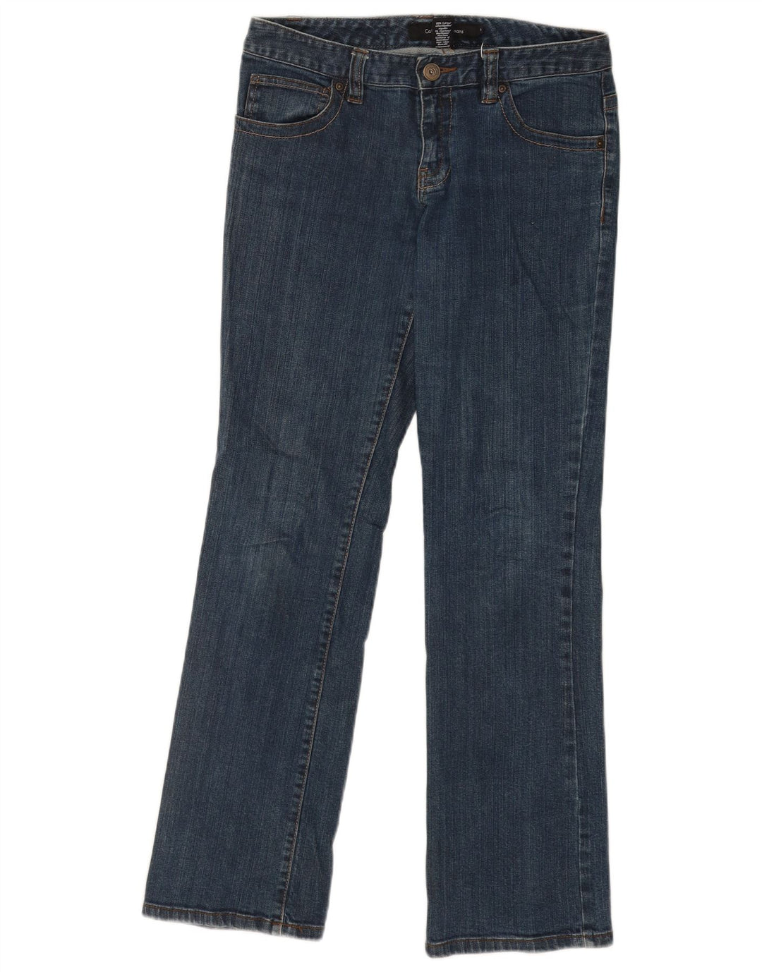Calvin Klein Dame Bootcut Jeans US 6 Medium W30 L31 Blå Bomuld