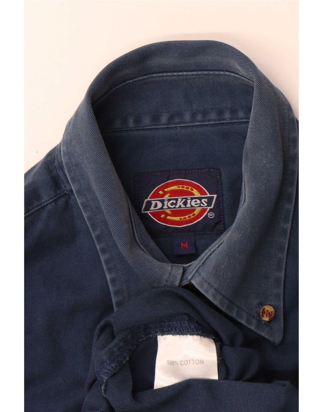 Dickies herreskjorte medium marineblå bomuld