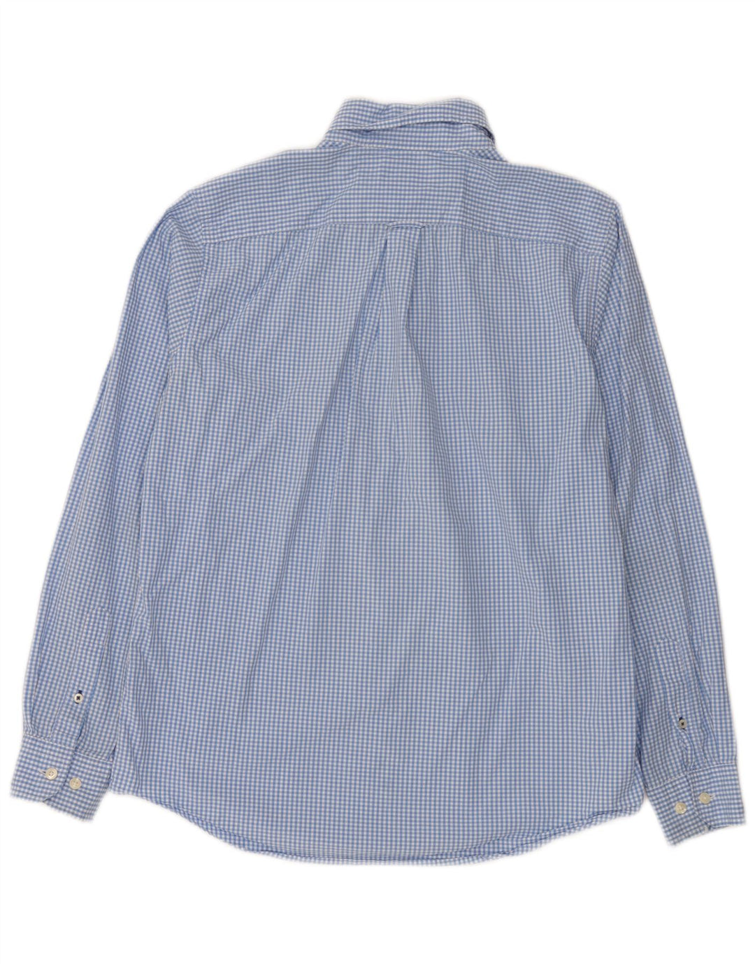 Nautica herreskjorte lille blå Gingham bomuld