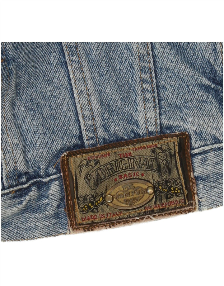 Wampum Herre denimjakke UK 42 XL Blå