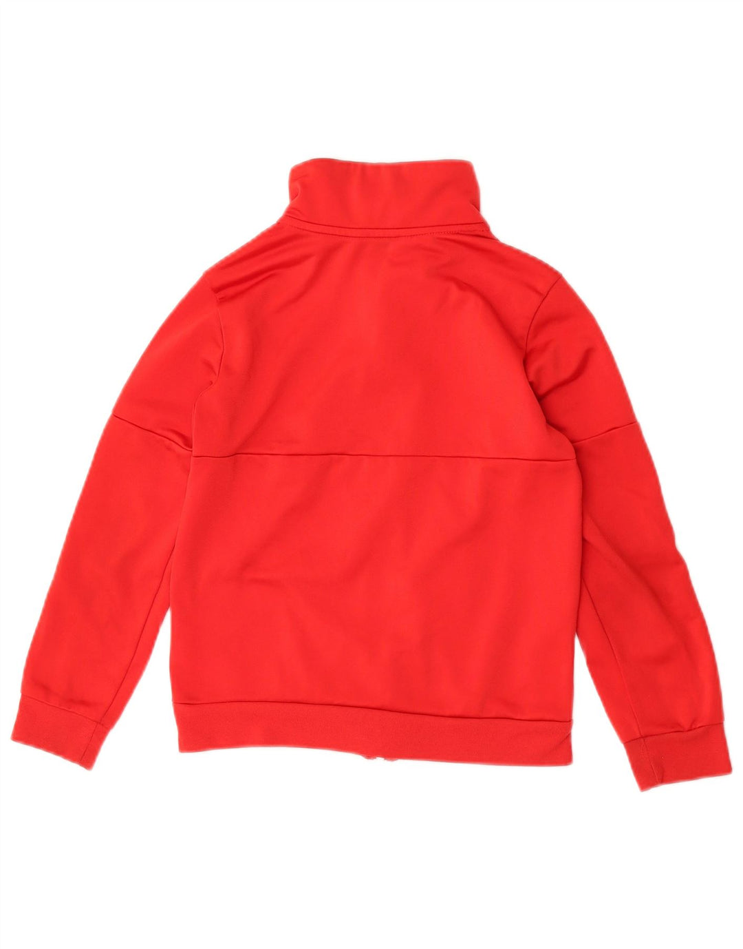 Adidas Drenge Træningsdragt Topjakke 9-10 År Rød Polyester