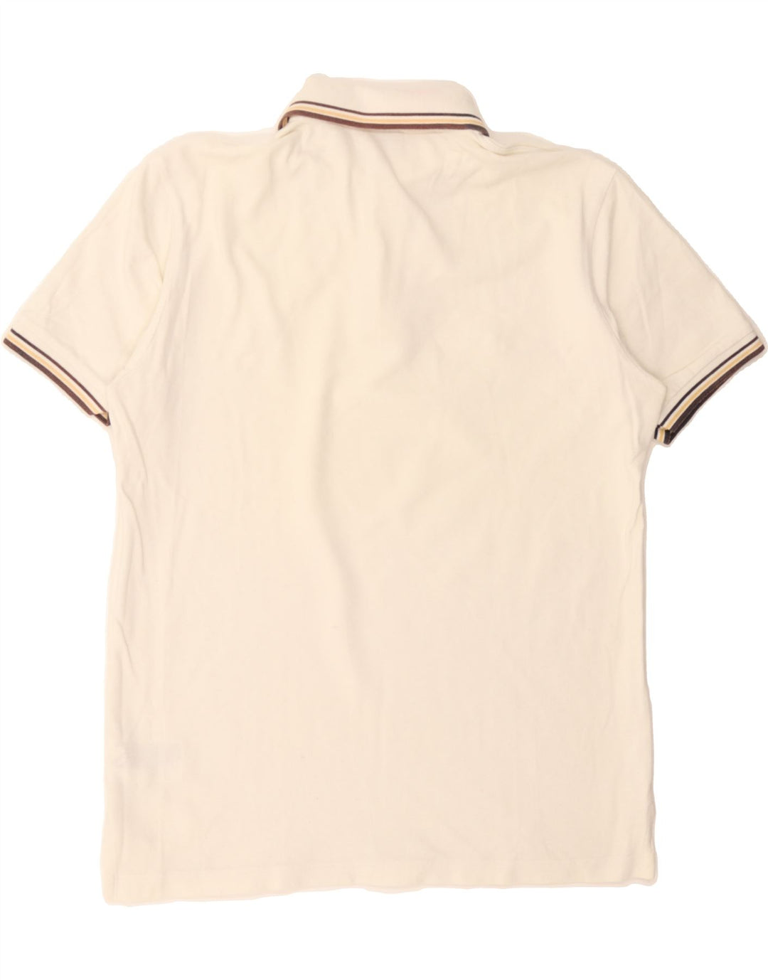 GEOX Mens Polo Shirt Large White Cotton Vintage Geox and Second-Hand Geox from Messina Hembry 