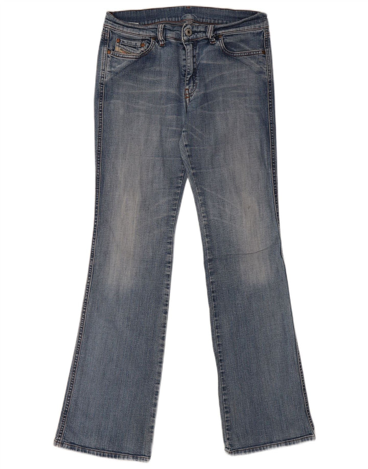 Diesel Dame Bootcut Jeans W31 L30 Blå Bomuld