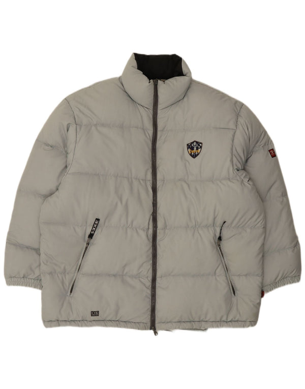 XS Exes Polstret Herrejakke UK 42 XL Grå Polyester