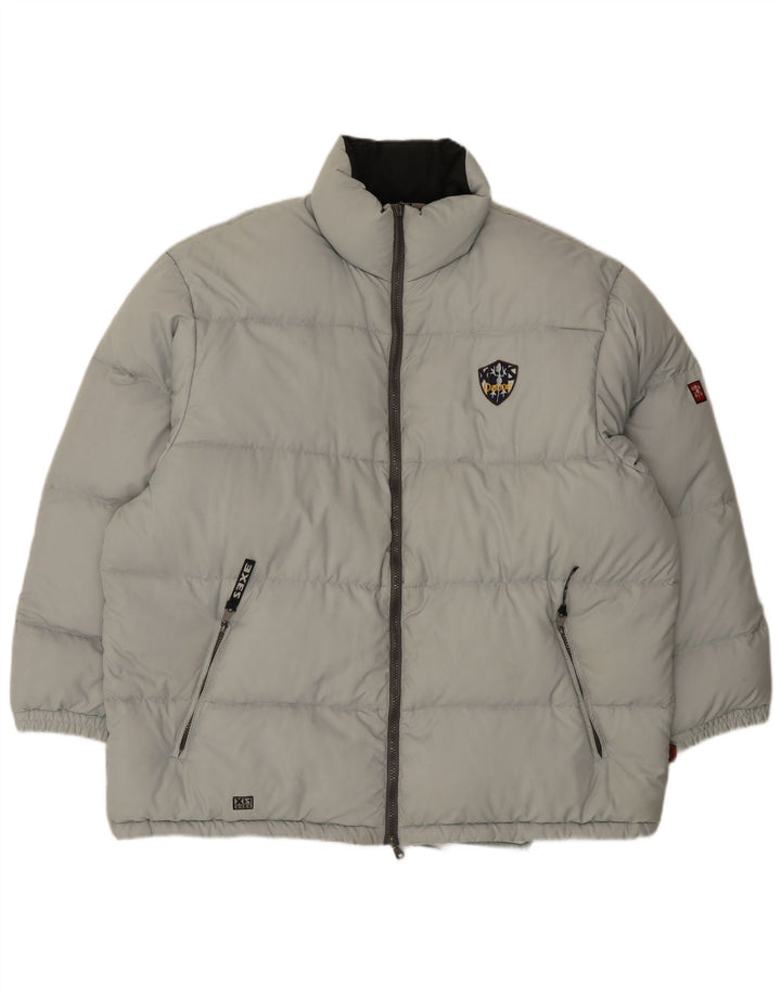 XS Exes Polstret Herrejakke UK 42 XL Grå Polyester