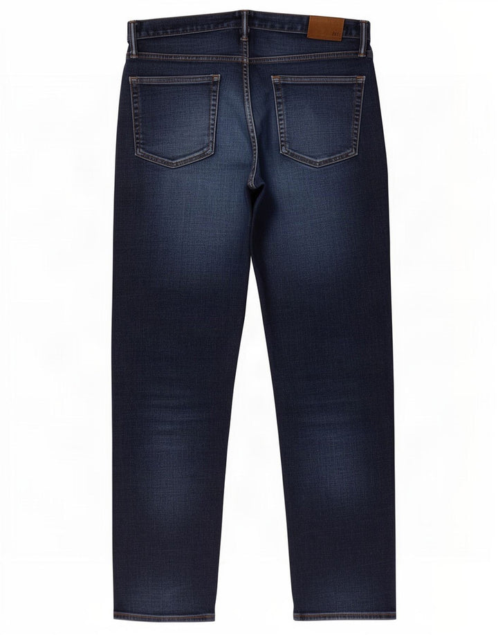 Gap Straight Jeans til mænd W33 L32 Blå Bomuld