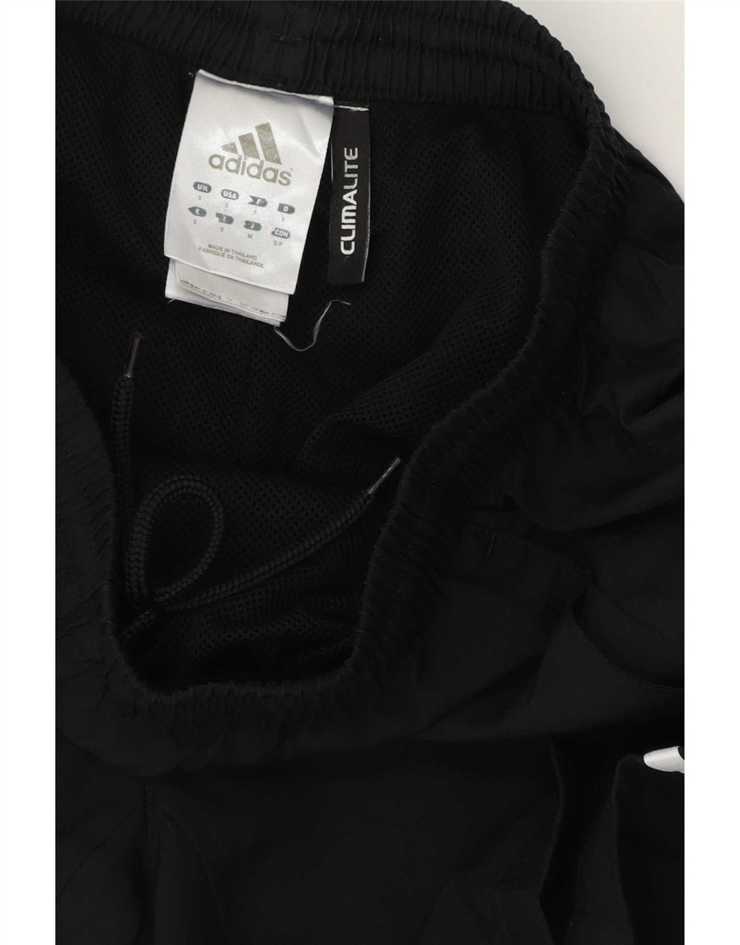 Adidas Herre Climalite Sportshorts Small Black Colourblock Polyester