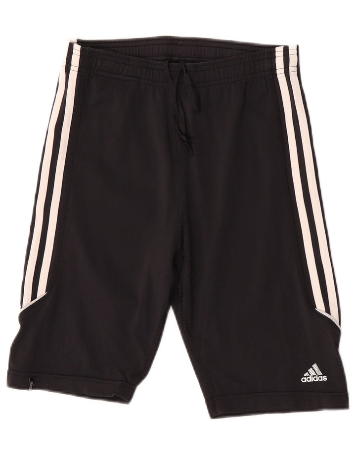 Adidas Sportsshorts til kvinder UK 12 Medium Sort Nylon
