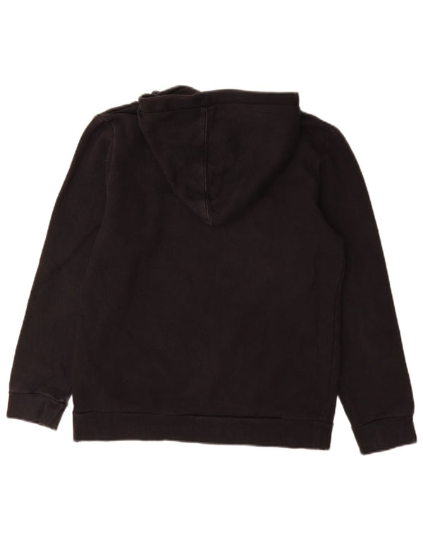 Napapijri Boys Geographic Graphic Hoodie Jumper 13-14 år Sort Bomuld