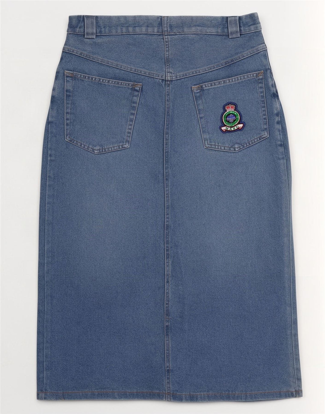 Mash Dame Denim Nederdel W30 Medium Blue