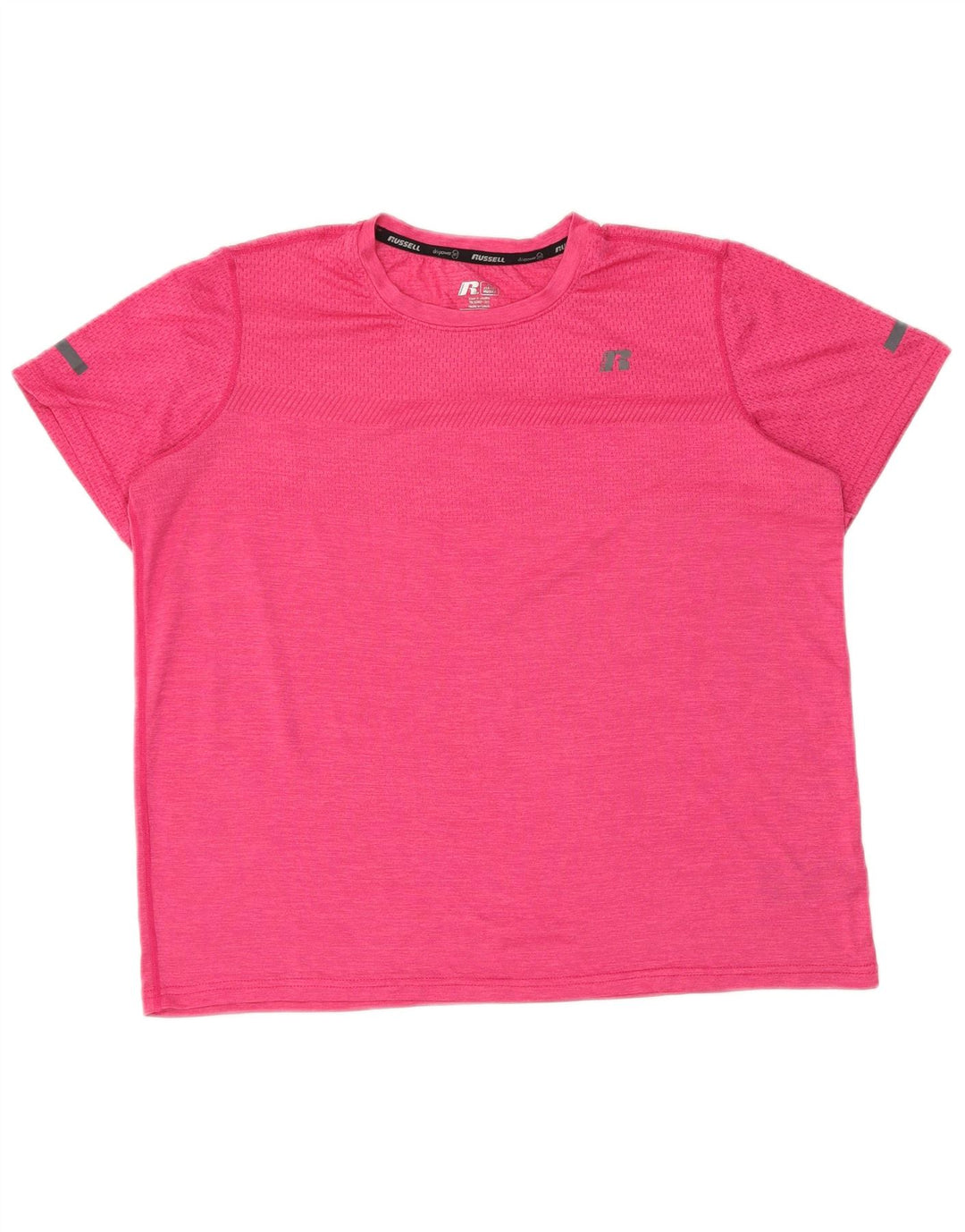 Russell Athletic Girls Husky T-Shirt Top 14-15 år XL Pink Nylon