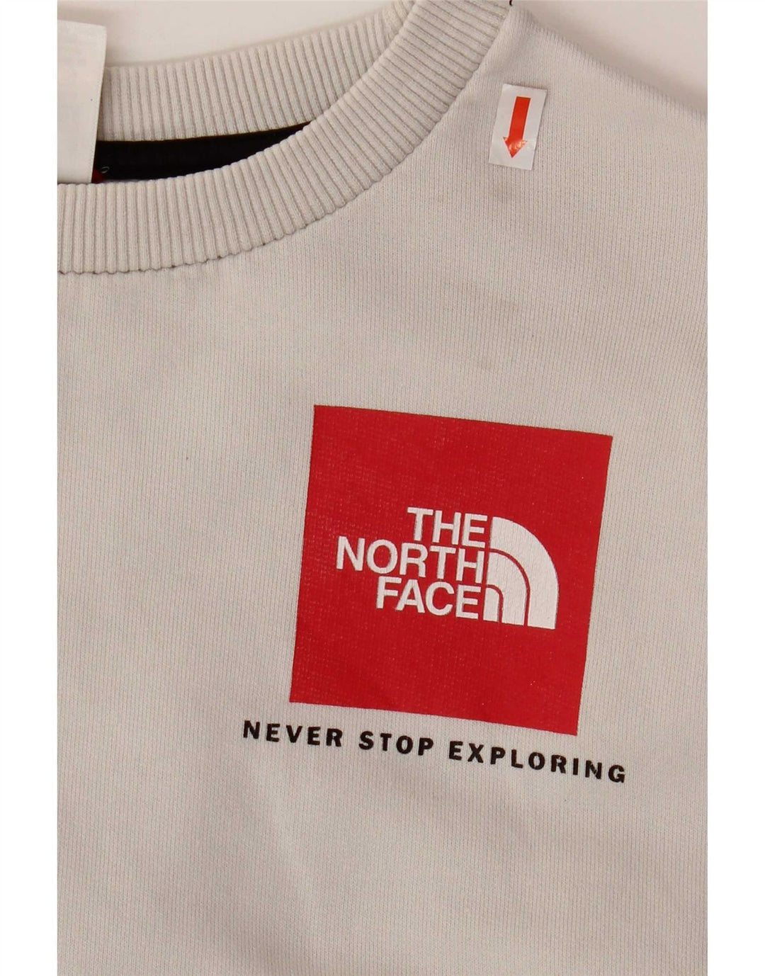 The North Face Herre Sweatshirt Jumper Lille Grå Bomuld
