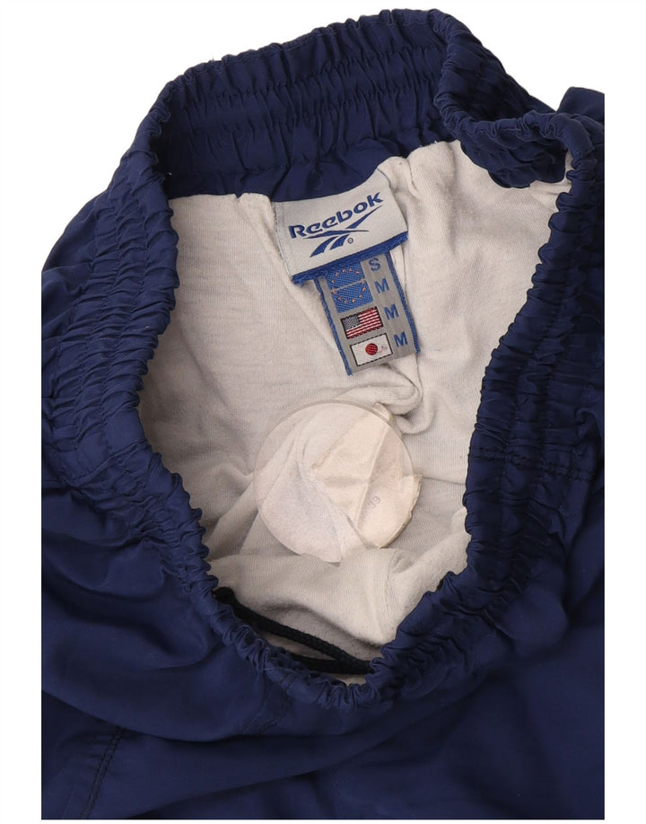 Reebok Træningsdragtsbukser til kvinder UK 12 Medium Navy Blue Polyester